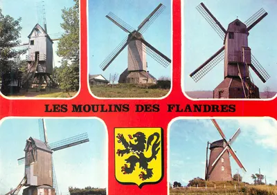 Os Moinhos das Flandres — Edição 'Europ' — NC 390