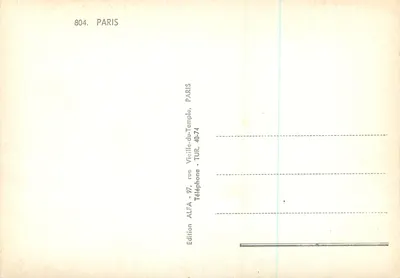 Montmartre — Locais emblemáticos — Edição ALFA — Verso