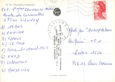 Normandzka chatka — SC-20 — Wydawnictwo J. Kettler — Rewers