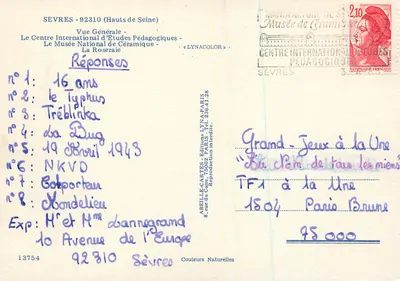 Sevres — Vista Geral — Editor LYNACOLOR — Verso