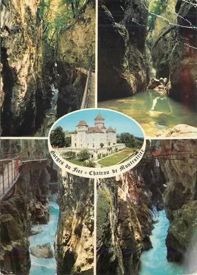 Gorges do Fier - Castelo de Montrottier — Edições Gil, série G 6015