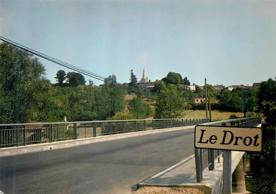 Le Drot — Vista do ponte e da cidade — Edição da Europa