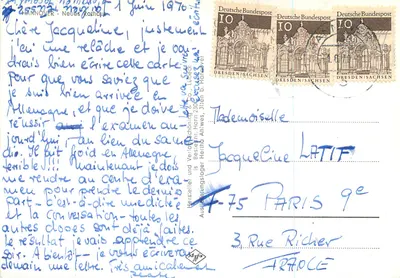 Neues Rathaus — Dresden — editor desconhecido, número de série não visível — Verso