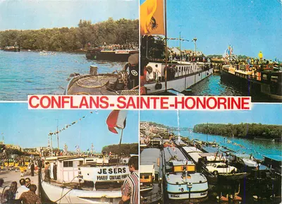 Conflans-Sainte-Honorine — Festa dos Barqueiros — Edições Lyna
