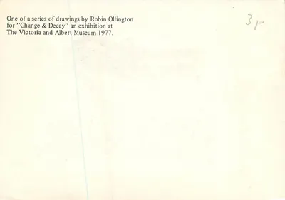 Série 'Change & Decay' — Robin Ollington — exposição Victoria and Albert Museum 1977 — Verso