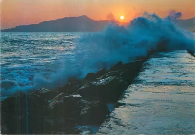Pôr do Sol sobre Nossas Maravilhosas Costas — Les Editions Plerin, n° 365/1