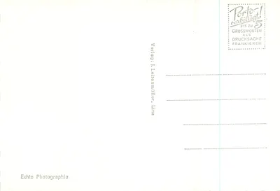 Mosteiro de St. Florian — Fachada principal — Editor J. Leitlmüller, Linz, n° 2335 — Verso