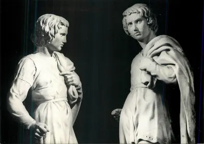 Bolonha — A Arca de S. Domenico — S. PROCOLO de Michelangelo (Particolares, 1495)