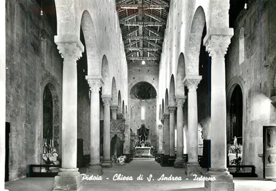 Pistoia - Igreja de S. Andrea - Interior — Editor Milanini, n° 62595