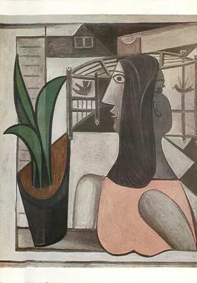 O busto diante da janela — Pablo Picasso (1881-) — Éditions Nomis-Lapina, Paris