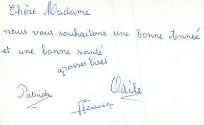 Zamieczony wioska — scena Bożego Narodzenia — Wydruk w Francji, nr 33/4 — Rewers