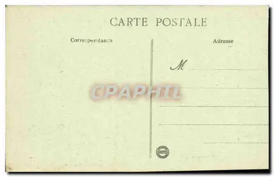Saint-Nazaire - Praça do Bassin e perspectiva da Rue Ville-ès-Martin — Coleção Delaveau-Joubier, n°1125 — Verso