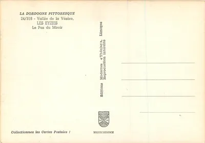Les Eyzies — Valle della Vézère — Il Passo dello Specchio — Edizioni Mexichrome — Verso