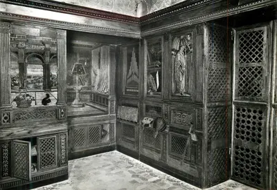 Urbino - Palazzo Ducale — Studio do Duque Frederico (século XV) — VERA FOTOGRAFIA MILANO