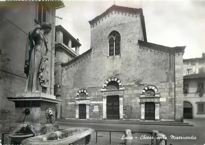 Lucca - Igreja da Misericórdia — editor A. D. C. Torino, n° 4566