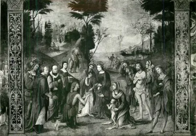 Bologna - Oratório de Santa Cecília - Lorenzo Costa 1504-6