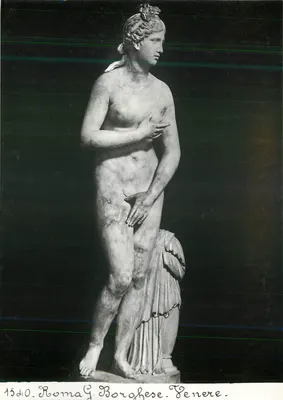 Wenus Genièvre — rzymska statua — wydawca P. Chauffourier, Rzym