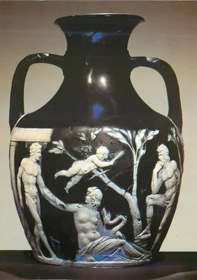 Vaso de Portland — cena mitológica — British Museum