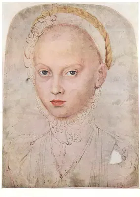 Princesa Elisabeth da Saxônia — Retrato — Lucas Cranach d.J., Museum Dahlem Berlim, n° 248
