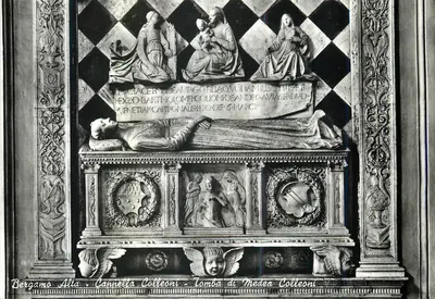 Bergamo Alta - Capela Colleoni - Túmulo de Medea Colleoni