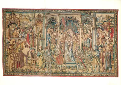 Tenture de David — David dá aos chefes do exército a ordem da campanha contra os Ammonitas — Éditions des musées nationaux, CL 1596