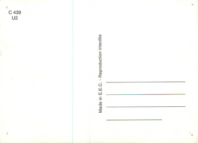 U2 — Zoopropa — edição limitada 1993 — Verso