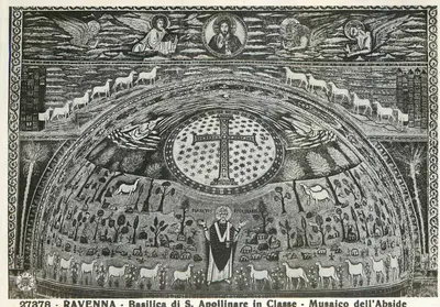 Ravenna - Basílica de S. Apollinare in Classe - Mosaico da Abside