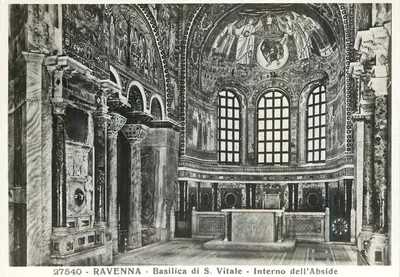 Ravenna - Basílica de S. Vitale - Interior da Abside