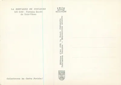 Heilige Fontäne — Saint-Vénéne — Éditions JOS — Rückseite