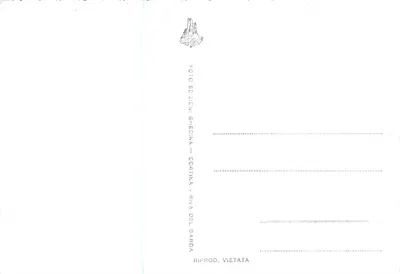 Trento - Particular do Duomo — editor Édizioni Ghedina, Cortina - Riva del Garda — Verso