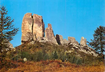 Cinque Torri — Dolomitas — Edição Giuseppe Ghedina, n°409