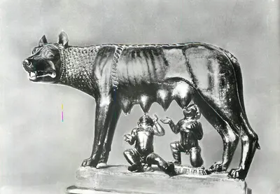 Lupa Capitolina — figura metalowa — ALTEROCCA TERNI n°13366