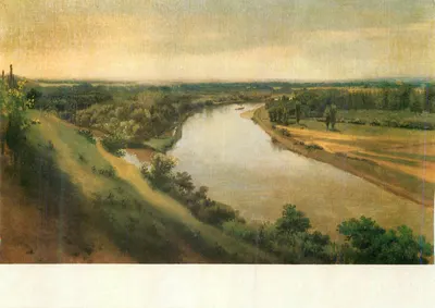 Paisagem das margens do Elba — Josef Manes (1820-1871) — NAKLADATELSTVÍ PRAHA