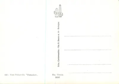 Ferrara - Portale katedry — wydawca D.V.B. Bologna, nr 119 — Rewers