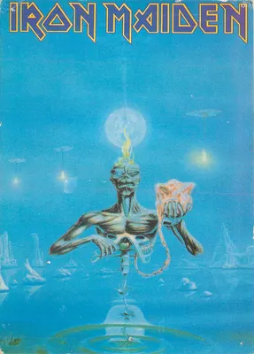 Iron Maiden — « Mundo » série — PC-225, impressa na Itália