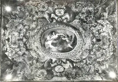 Hotel de Lauzun — Teto do Boudoir — Edições de Arte A. Fleury