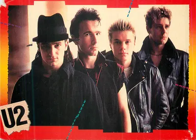 U2 — foto promocional — Edições "Humour à la Carte"