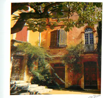 Vista de uma casa provençal — editor Editions LA GOELLE, n° 11125