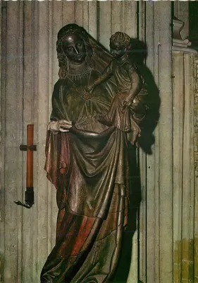 Stephansdom — Dienstbotenmadonna, frühe Gotik — Hans H. Rau, Wien