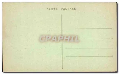 Perpignã - O Castillet — Edição Coudere — Verso