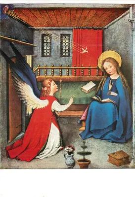 Anúncio para Maria — cena da Anunciação — editor não visível