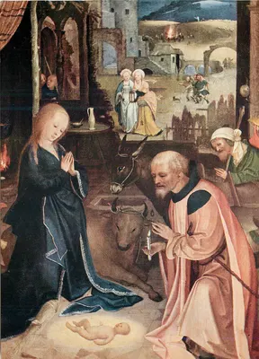 Natividade — cena da Igreja de Santa Maria de Betânia — editor não visível