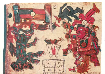 Cena maia — Codex Waldeck — n° 19