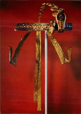 Coroa de cobra dupla — Egito — Museu do Louvre