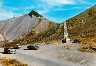 Passarela do Mont Cenis — Monumento às fronteiras — editor desconhecido, n° de série não legível