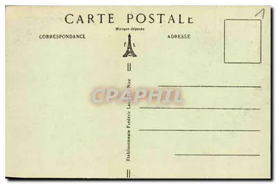 Nice (A.-M.) — Pałac Śródziemnomorski i Promenada Anglijska. FL. — N° 1066 — Rewers