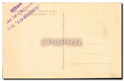 Massif du Pelvoux: jezioro Eychanda — wydawca E.R. n°647 — Rewers