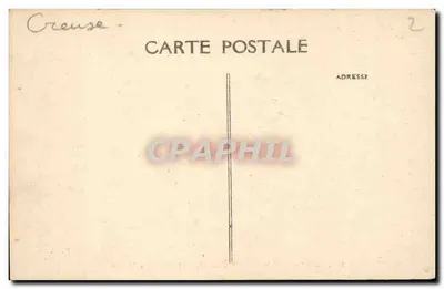 La Creuse Pittoresque — 1185. Crozant. — Vallée de la Sédelle — M.F.A. — Verso