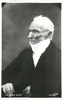 Rev. Patrick Brontë — retrato — Lucien Cratt, n° 7161