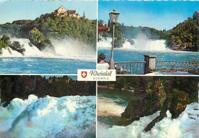 Rheinfall — queda do rio Reno — Suíça